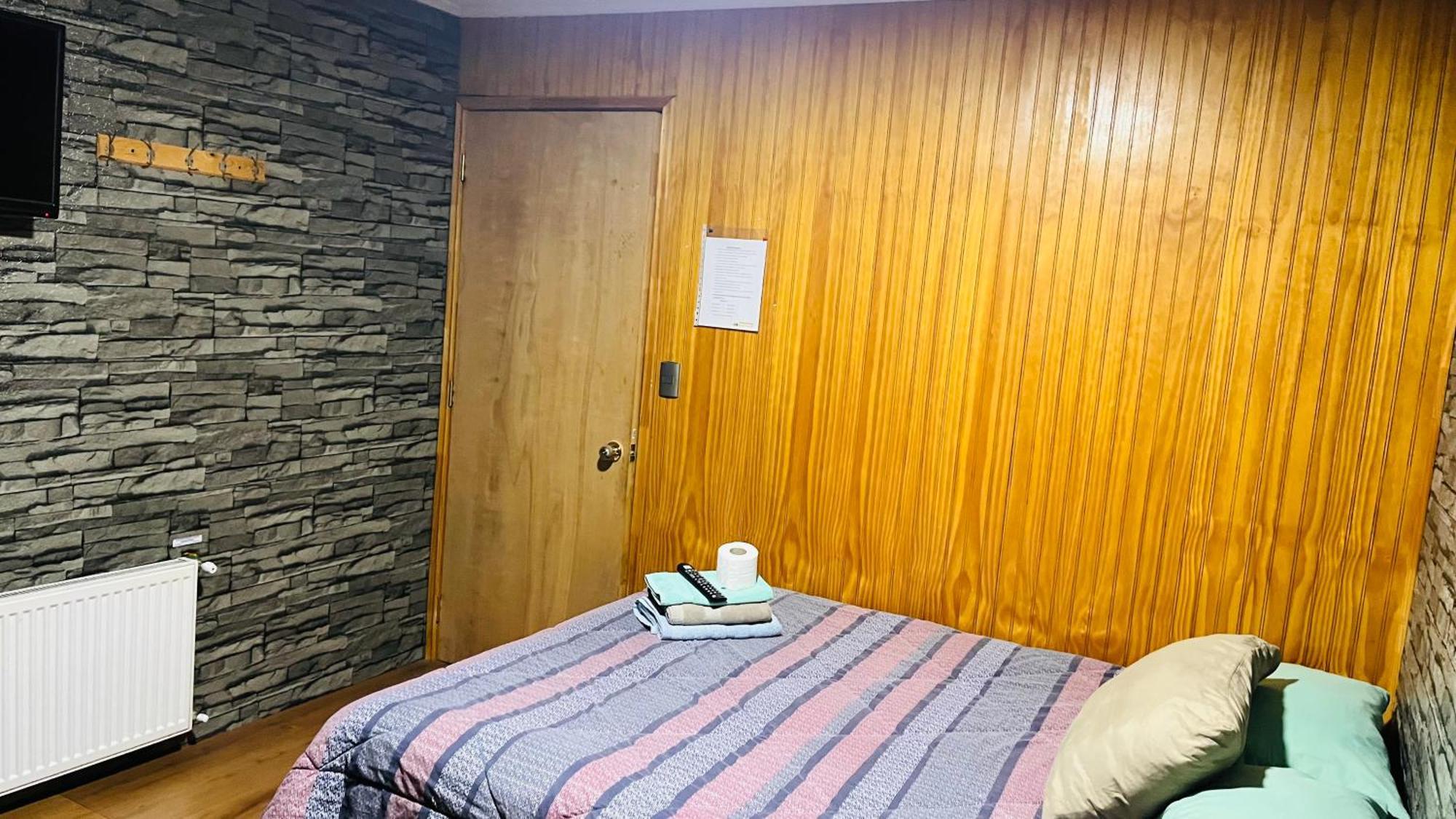 Hostal Santa Fe Кастро Экстерьер фото