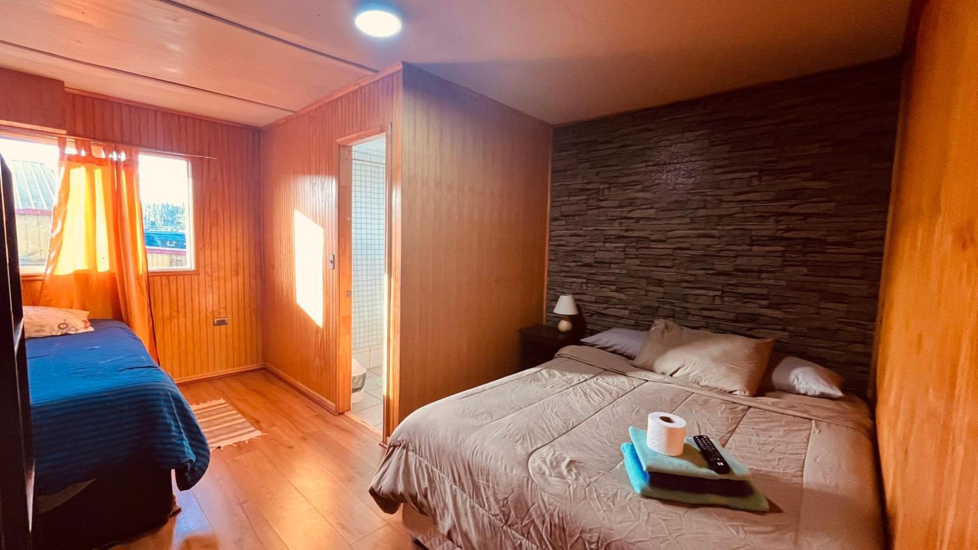 Hostal Santa Fe Кастро Экстерьер фото